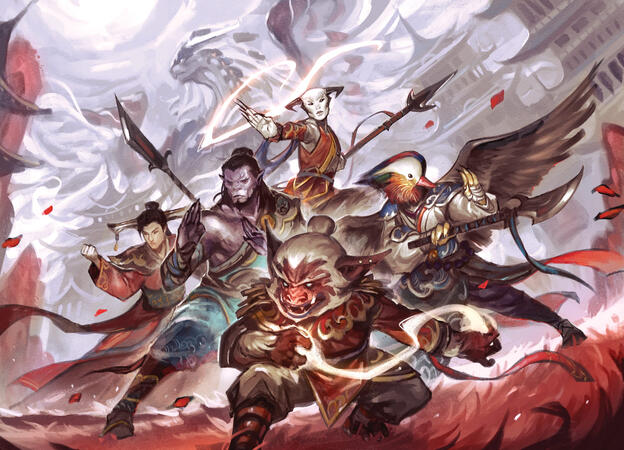 LIMITED: MTG, Will of the Jeskai, Tarkir: Dragonstorm Commander